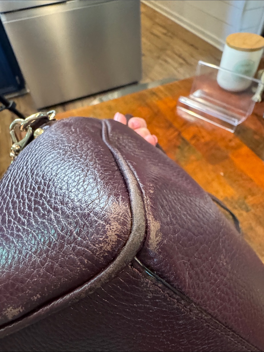 Kate Spade New York Charles Street "Mini Brantley" Leather Satchel - Picture 9 of 15